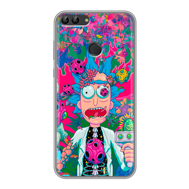 Пластиковый чехол на Huawei P Smart с принтом Рик и Морти Rick Morty Пластиковый чехол на Huawei P Smart с принтом Рик и Морти Rick Morty