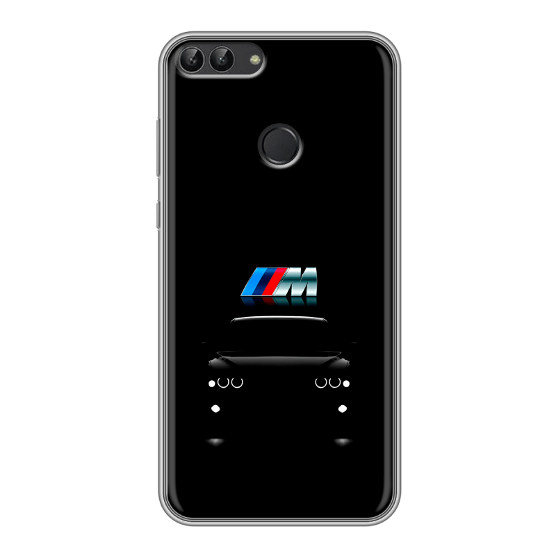 Пластиковый чехол на Huawei P Smart с принтом БМВ BMW Пластиковый чехол на Huawei P Smart с принтом БМВ BMW