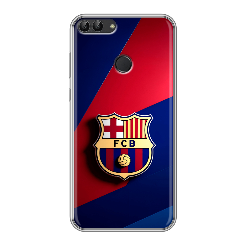 Силиконовый чехол на Huawei P Smart с принтом Барселона Barcelona Силиконовый чехол на Huawei P Smart с принтом Барселона Barcelona