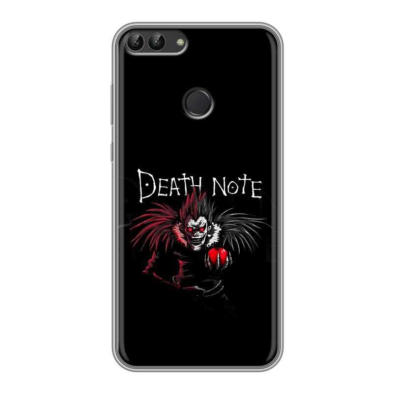 Пластиковый чехол на Huawei P Smart с принтом Death note Тетрадь смерти Пластиковый чехол на Huawei P Smart с принтом Death note Тетрадь смерти