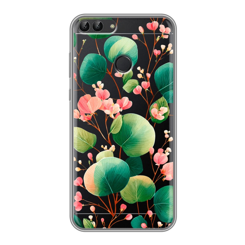 Пластиковый чехол на Huawei P Smart с принтом женский Пластиковый чехол на Huawei P Smart с принтом женский