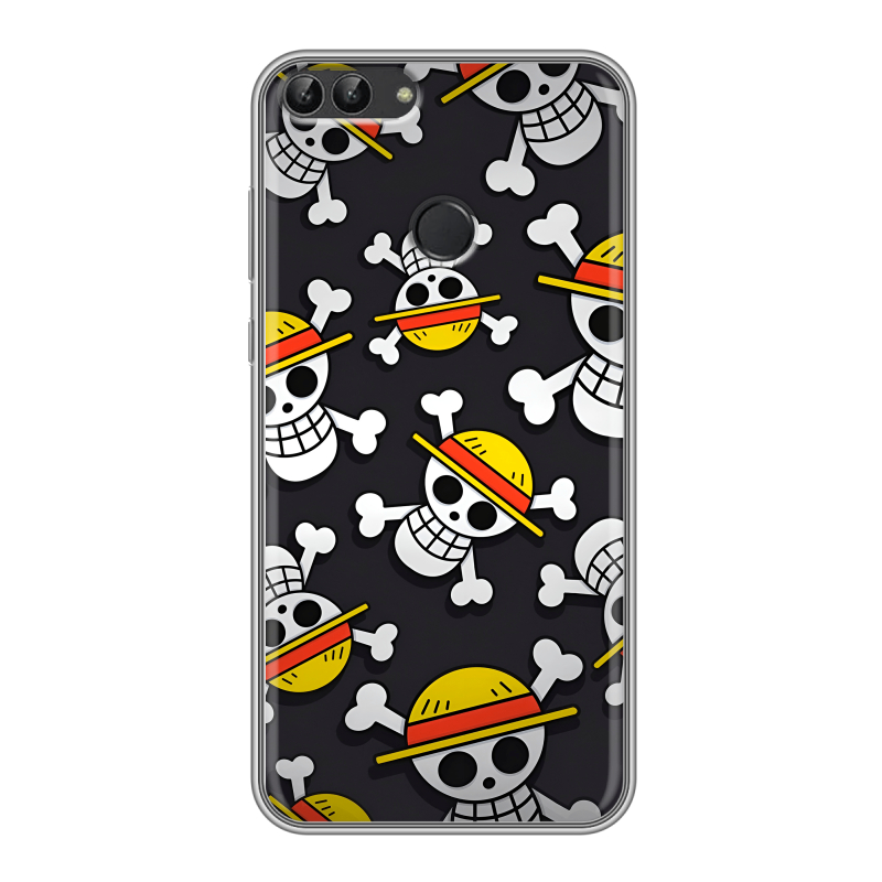 Силиконовый чехол на Huawei P Smart с принтом One Piece Ван Пис Силиконовый чехол на Huawei P Smart с принтом One Piece Ван Пис