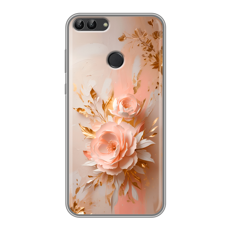Пластиковый чехол на Huawei P Smart с принтом женский Пластиковый чехол на Huawei P Smart с принтом женский