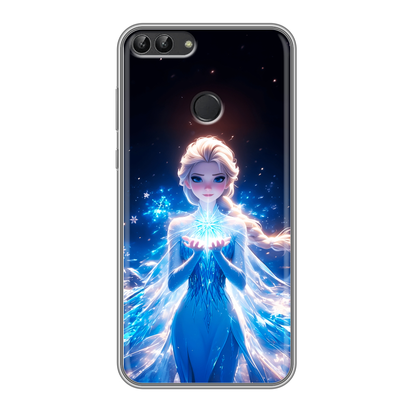Пластиковый чехол на Huawei P Smart с принтом Холодное сердце Frozen Пластиковый чехол на Huawei P Smart с принтом Холодное сердце Frozen