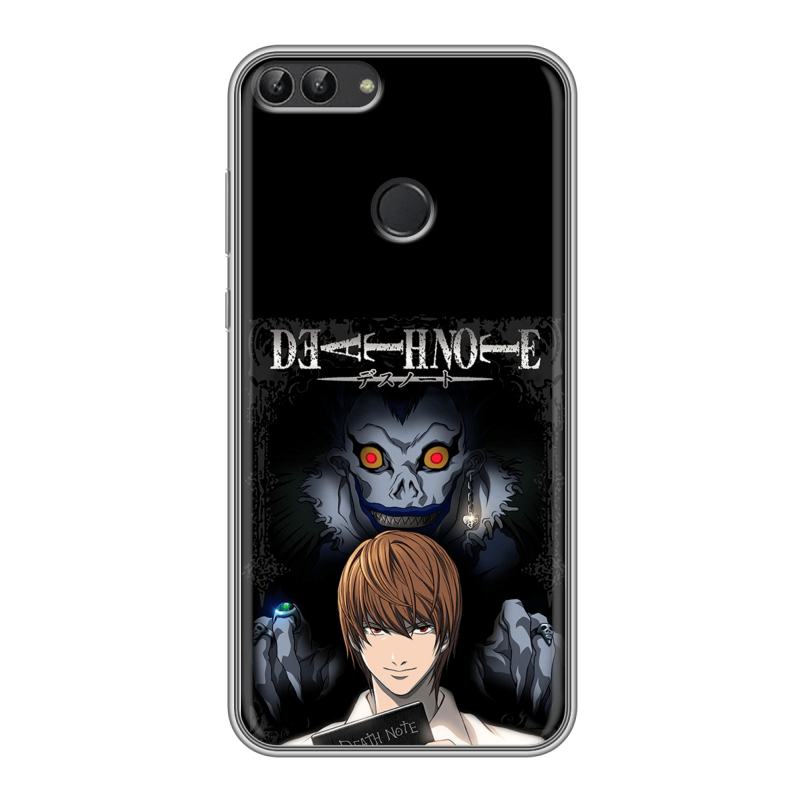 Силиконовый чехол на Huawei P Smart с принтом Death note Тетрадь смерти Силиконовый чехол на Huawei P Smart с принтом Death note Тетрадь смерти