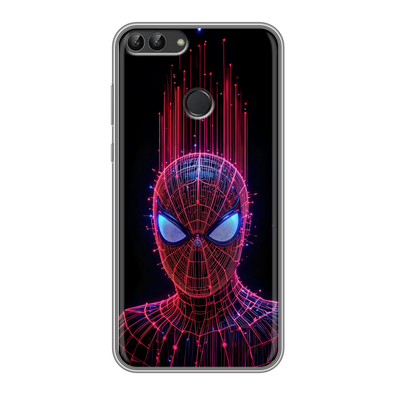 Силиконовый чехол на Huawei P Smart с принтом Spiderman Человек паук Силиконовый чехол на Huawei P Smart с принтом Spiderman Человек паук