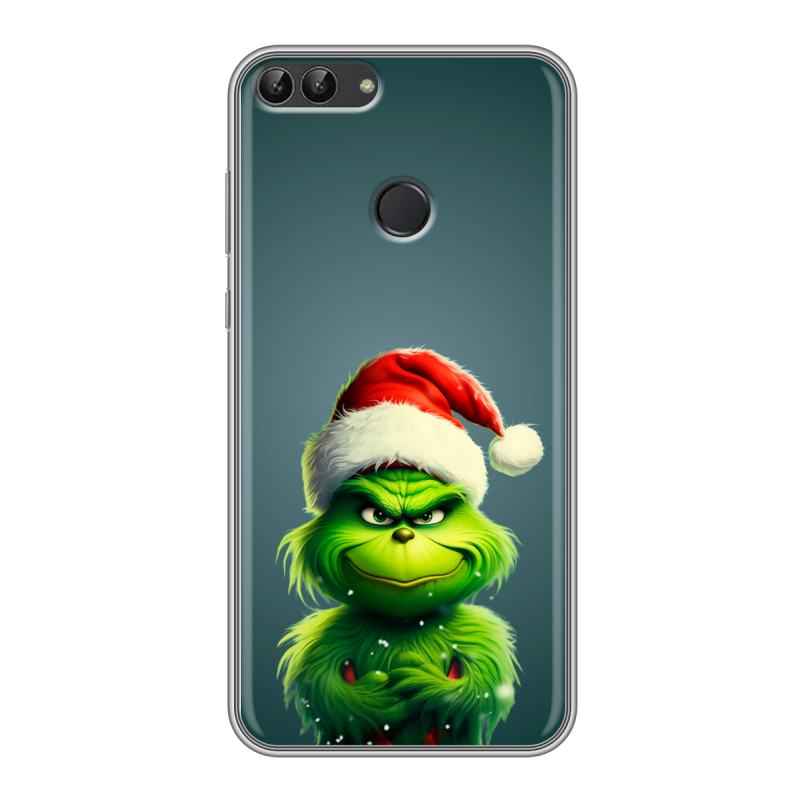 Пластиковый чехол на Huawei P Smart с принтом Новый год Пластиковый чехол на Huawei P Smart с принтом Новый год