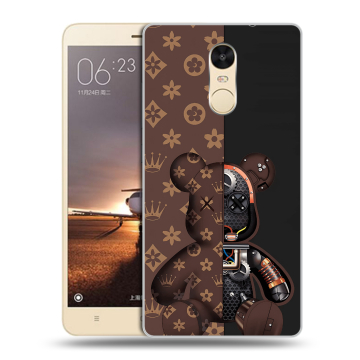 Силиконовый противоударный чехол на Xiaomi RedMi Note 4X с принтом Луи робот Силиконовый противоударный чехол на Xiaomi RedMi Note 4X с принтом Луи робот