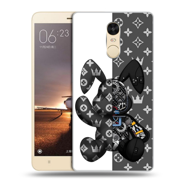 Силиконовый противоударный чехол на Xiaomi RedMi Note 4X с принтом Луи робот Силиконовый противоударный чехол на Xiaomi RedMi Note 4X с принтом Луи робот