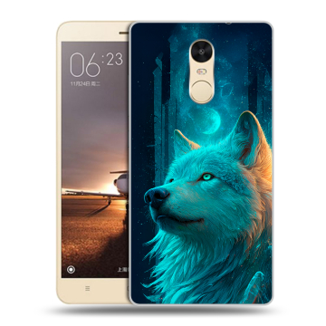 Силиконовый противоударный чехол на Xiaomi RedMi Note 4X с принтом бабочки саккура