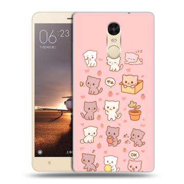 Силиконовый противоударный чехол на Xiaomi RedMi Note 4X с принтом Hello Kitty Хелоу Кити
