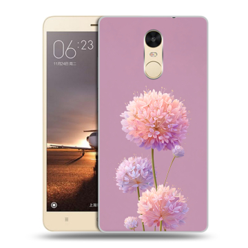 Силиконовый противоударный чехол на Xiaomi RedMi Note 4X с принтом Цветы Силиконовый противоударный чехол на Xiaomi RedMi Note 4X с принтом Цветы