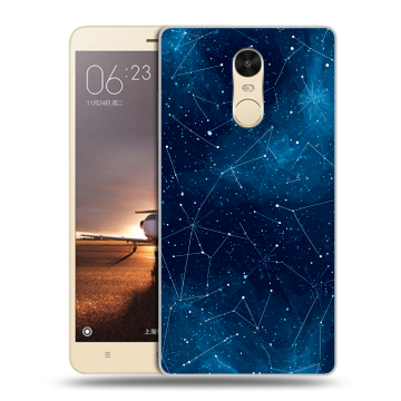 Силиконовый противоударный чехол на Xiaomi RedMi Note 4X с принтом Космос звезды Силиконовый противоударный чехол на Xiaomi RedMi Note 4X с принтом Космос звезды