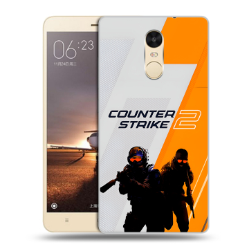 Силиконовый противоударный чехол на Xiaomi RedMi Note 4X с принтом Counter Strike Силиконовый противоударный чехол на Xiaomi RedMi Note 4X с принтом Counter Strike