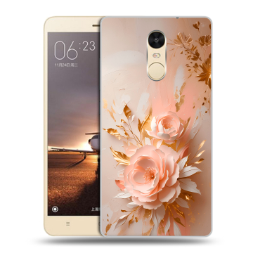 Силиконовый противоударный чехол на Xiaomi RedMi Note 4X с принтом женский Силиконовый противоударный чехол на Xiaomi RedMi Note 4X с принтом женский