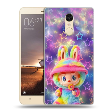 Силиконовый противоударный чехол на Xiaomi RedMi Note 4X с принтом Labubu Лабубу Силиконовый противоударный чехол на Xiaomi RedMi Note 4X с принтом Labubu Лабубу