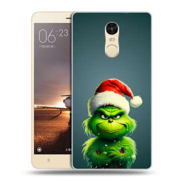 Силиконовый противоударный чехол на Xiaomi RedMi Note 4X с принтом Новый год Силиконовый противоударный чехол на Xiaomi RedMi Note 4X с принтом Новый год