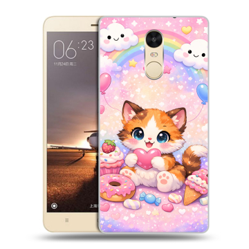 Силиконовый противоударный чехол на Xiaomi RedMi Note 4X с принтом для девочек Силиконовый противоударный чехол на Xiaomi RedMi Note 4X с принтом для девочек
