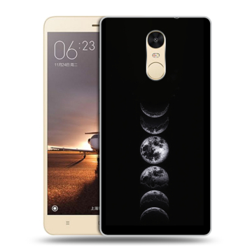 Силиконовый противоударный чехол на Xiaomi RedMi Note 4X с принтом женский