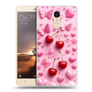Силиконовый противоударный чехол на Xiaomi RedMi Note 4X с принтом для девочек Силиконовый противоударный чехол на Xiaomi RedMi Note 4X с принтом для девочек