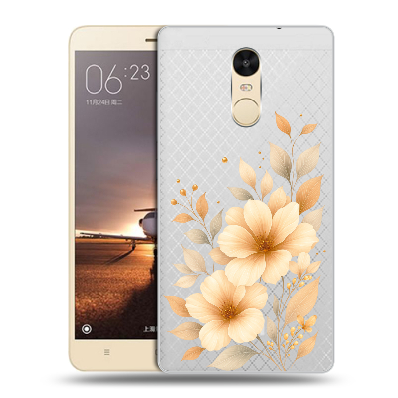 Силиконовый противоударный чехол на Xiaomi RedMi Note 4X с принтом для девушки Силиконовый противоударный чехол на Xiaomi RedMi Note 4X с принтом для девушки