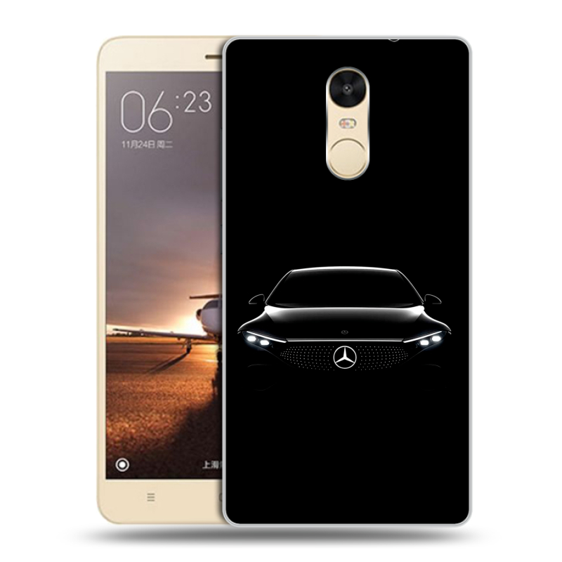 Силиконовый противоударный чехол на Xiaomi RedMi Note 4X с принтом Mercedes Мерседес Силиконовый противоударный чехол на Xiaomi RedMi Note 4X с принтом Mercedes Мерседес