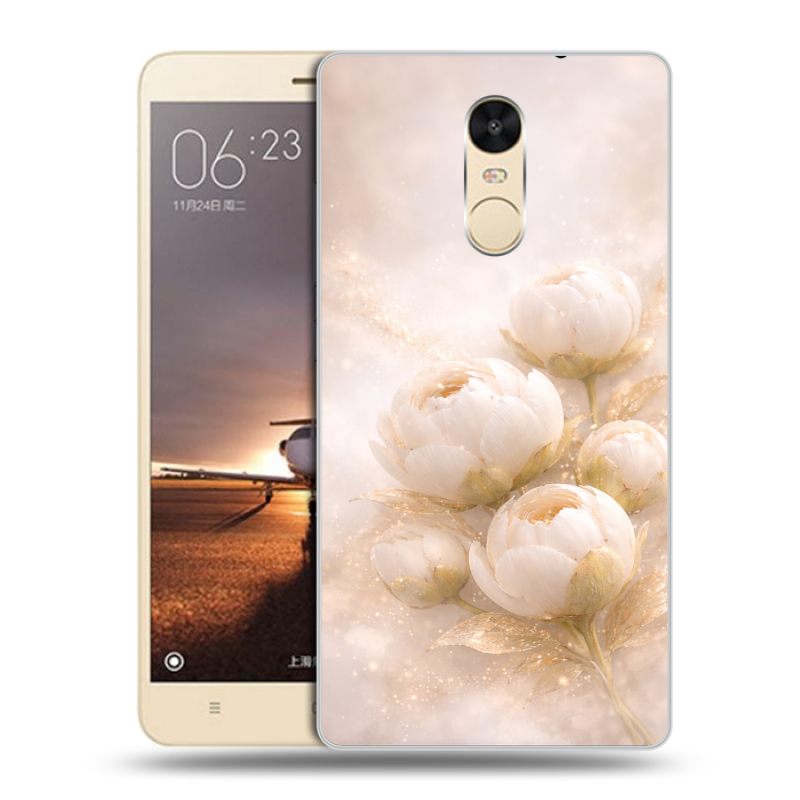Силиконовый противоударный чехол на Xiaomi RedMi Note 4X с принтом женский Силиконовый противоударный чехол на Xiaomi RedMi Note 4X с принтом женский