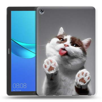 Силиконовый чехол на Huawei MediaPad M5 10.8 с принтом Коты Силиконовый чехол на Huawei MediaPad M5 10.8 с принтом Коты