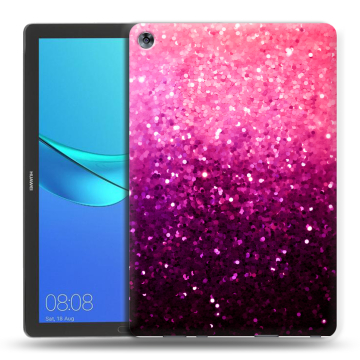 Силиконовый чехол на Huawei MediaPad M5 10.8 с принтом Блестки