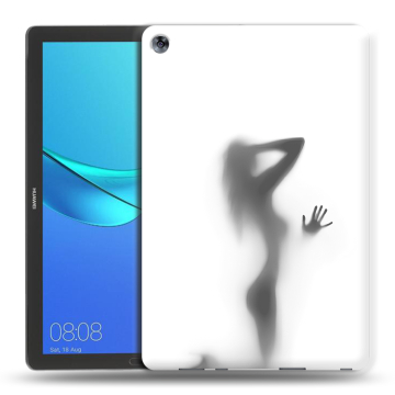 Силиконовый чехол на Huawei MediaPad M5 10.8 с принтом Силуэт