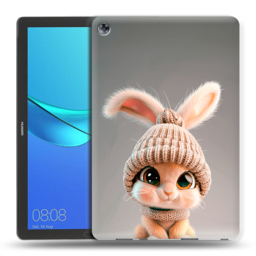 Силиконовый чехол на Huawei MediaPad M5 10.8 с принтом Кролик