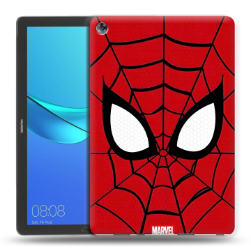 Силиконовый чехол на Huawei MediaPad M5 10.8 с принтом человек паук spiderman