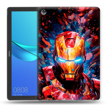 Силиконовый чехол на Huawei MediaPad M5 10.8 с принтом Железный человек Ironman Силиконовый чехол на Huawei MediaPad M5 10.8 с принтом Железный человек Ironman