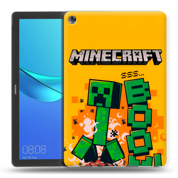 Силиконовый чехол на Huawei MediaPad M5 10.8 с принтом Майнкрафт Minecraft Силиконовый чехол на Huawei MediaPad M5 10.8 с принтом Майнкрафт Minecraft
