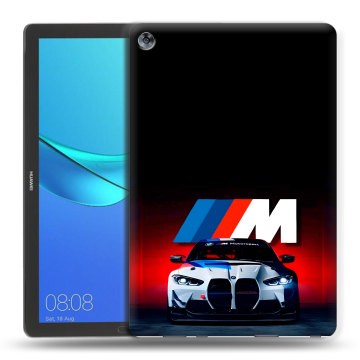 Силиконовый чехол на Huawei MediaPad M5 10.8 с принтом БМВ BMW
