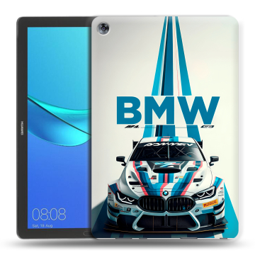 Силиконовый чехол на Huawei MediaPad M5 10.8 с принтом БМВ BMW Силиконовый чехол на Huawei MediaPad M5 10.8 с принтом БМВ BMW