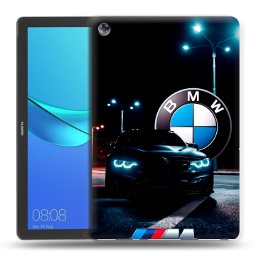 Силиконовый чехол на Huawei MediaPad M5 10.8 с принтом БМВ BMW