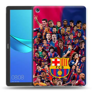 Силиконовый чехол на Huawei MediaPad M5 10.8 с принтом Барселона Barcelona