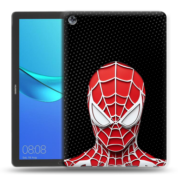 Силиконовый чехол на Huawei MediaPad M5 10.8 с принтом человек паук spiderman Силиконовый чехол на Huawei MediaPad M5 10.8 с принтом человек паук spiderman