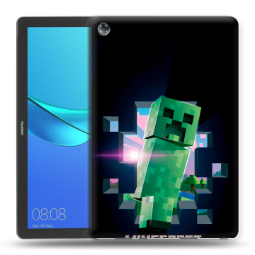 Силиконовый чехол на Huawei MediaPad M5 10.8 с принтом Майнкрафт Minecraft Силиконовый чехол на Huawei MediaPad M5 10.8 с принтом Майнкрафт Minecraft