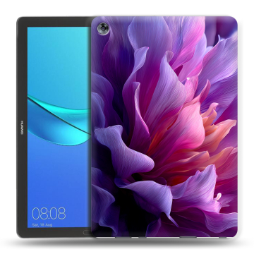 Силиконовый чехол на Huawei MediaPad M5 10.8 с принтом женский цветы Силиконовый чехол на Huawei MediaPad M5 10.8 с принтом женский цветы