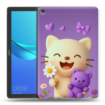 Силиконовый чехол на Huawei MediaPad M5 10.8 с принтом для девочек Силиконовый чехол на Huawei MediaPad M5 10.8 с принтом для девочек