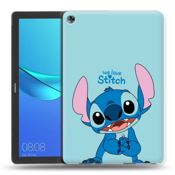 Силиконовый чехол на Huawei MediaPad M5 10.8 с принтом Лило и Стич