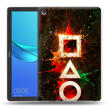 Силиконовый чехол на Huawei MediaPad M5 10.8 с принтом Squid Game Игра кальмара Силиконовый чехол на Huawei MediaPad M5 10.8 с принтом Squid Game Игра кальмара