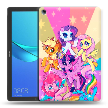 Силиконовый чехол на Huawei MediaPad M5 10.8 с принтом My little pony Дружба чудо Силиконовый чехол на Huawei MediaPad M5 10.8 с принтом My little pony Дружба чудо