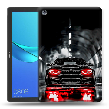 Силиконовый чехол на Huawei MediaPad M5 10.8 с принтом BMW БМВ