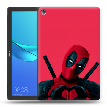 Силиконовый чехол на Huawei MediaPad M5 10.8 с принтом Дедпул Deadpool Силиконовый чехол на Huawei MediaPad M5 10.8 с принтом Дедпул Deadpool