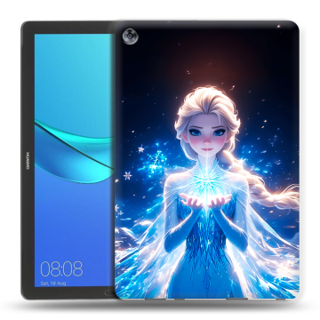 Силиконовый чехол на Huawei MediaPad M5 10.8 с принтом Холодное сердце Frozen Силиконовый чехол на Huawei MediaPad M5 10.8 с принтом Холодное сердце Frozen