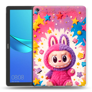 Силиконовый чехол на Huawei MediaPad M5 10.8 с принтом Labubu Лабубу Силиконовый чехол на Huawei MediaPad M5 10.8 с принтом Labubu Лабубу