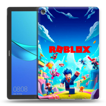 Силиконовый чехол на Huawei MediaPad M5 10.8 с принтом Roblox Роблокс Силиконовый чехол на Huawei MediaPad M5 10.8 с принтом Roblox Роблокс